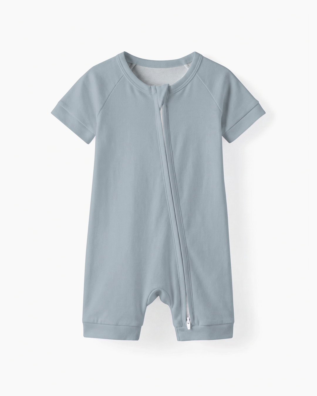 Solid Color Bamboo Shorty Zippy