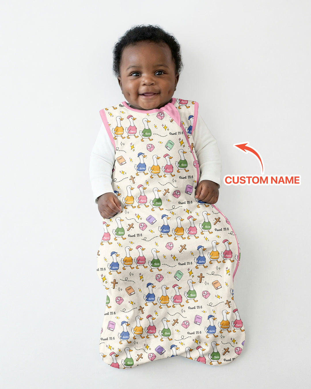 Psalm 23:6 Matching Family Bamboo Sleep Bag