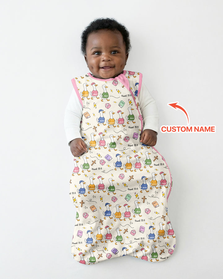 Psalm 23:6 Matching Family Bamboo Sleep Bag