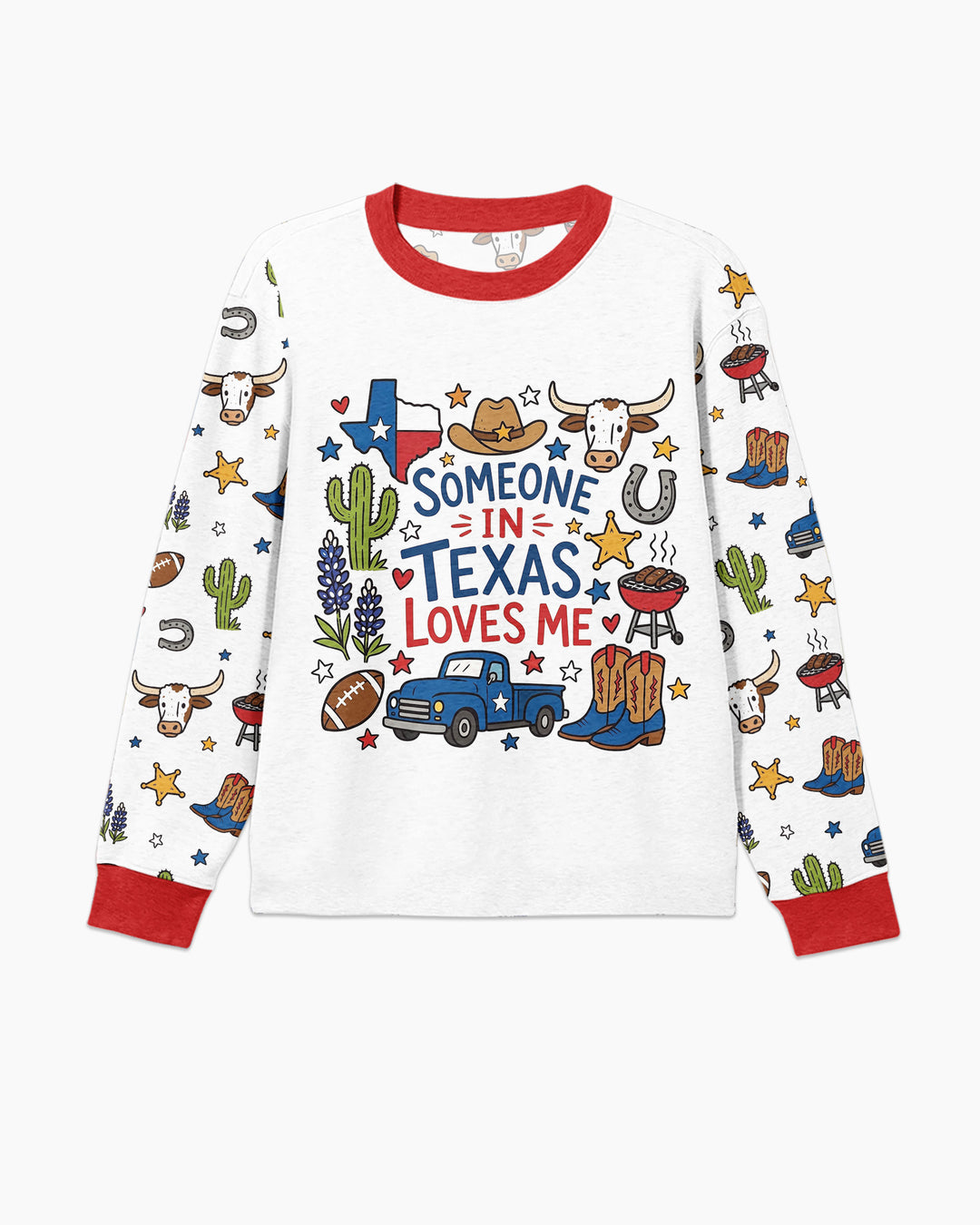 Someone in Texas Loves Me Bamboo Men's Pajama Set