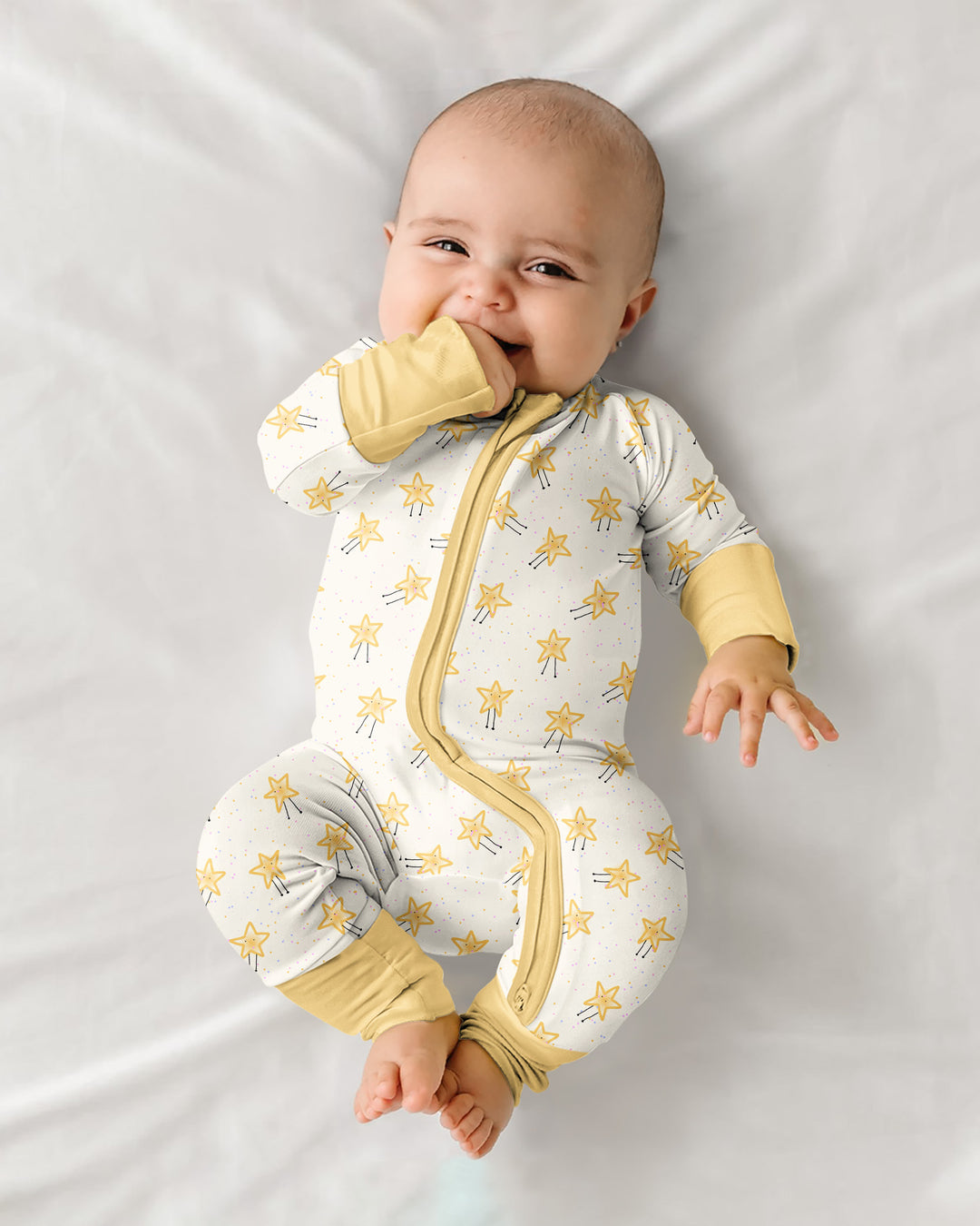 Happy Little Stars Family Matching Bamboo Convertible Zippy
