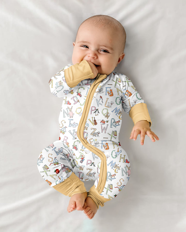 ABC Whimsy Bamboo Convertible Zippy