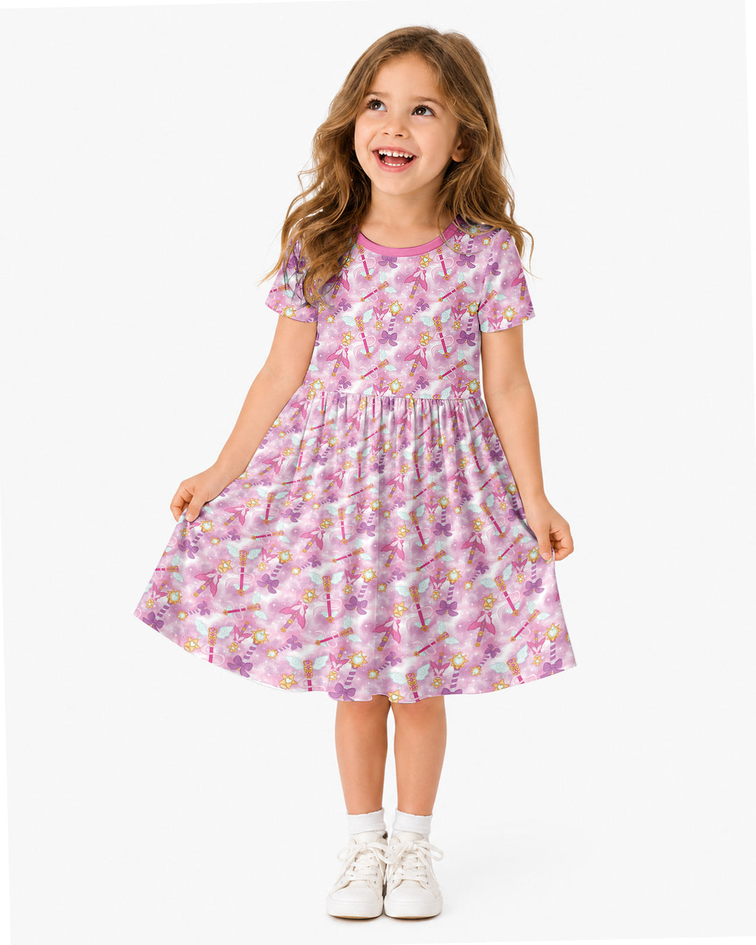 Vorlage Bambus Twirl Kleid