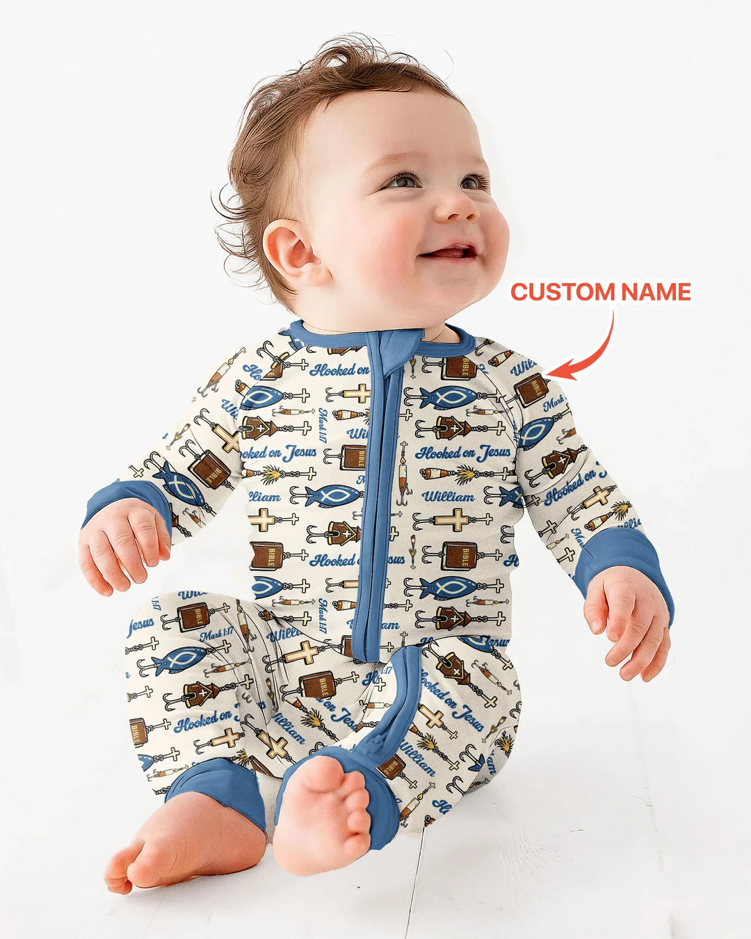 Hooked On Jesus Bamboo Convertible Zippy
