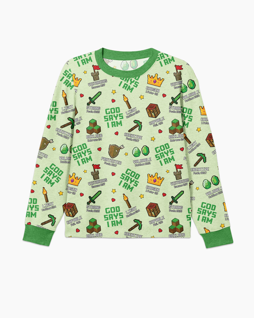 Christian Gamer Bamboo Men's Pajama Set