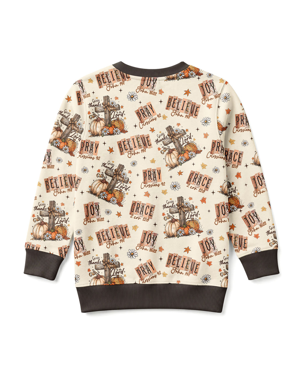 Sweatshirt mit Rundhalsausschnitt aus Bambusfaser