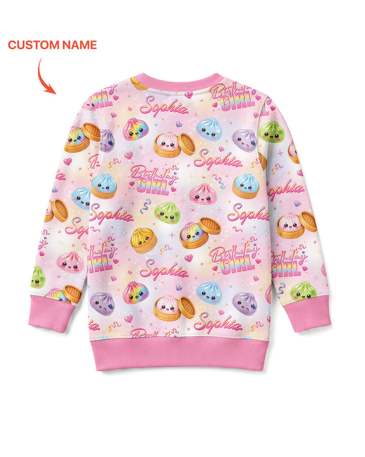 Sudadera de cuello redondo de bambú con plantilla personalizada