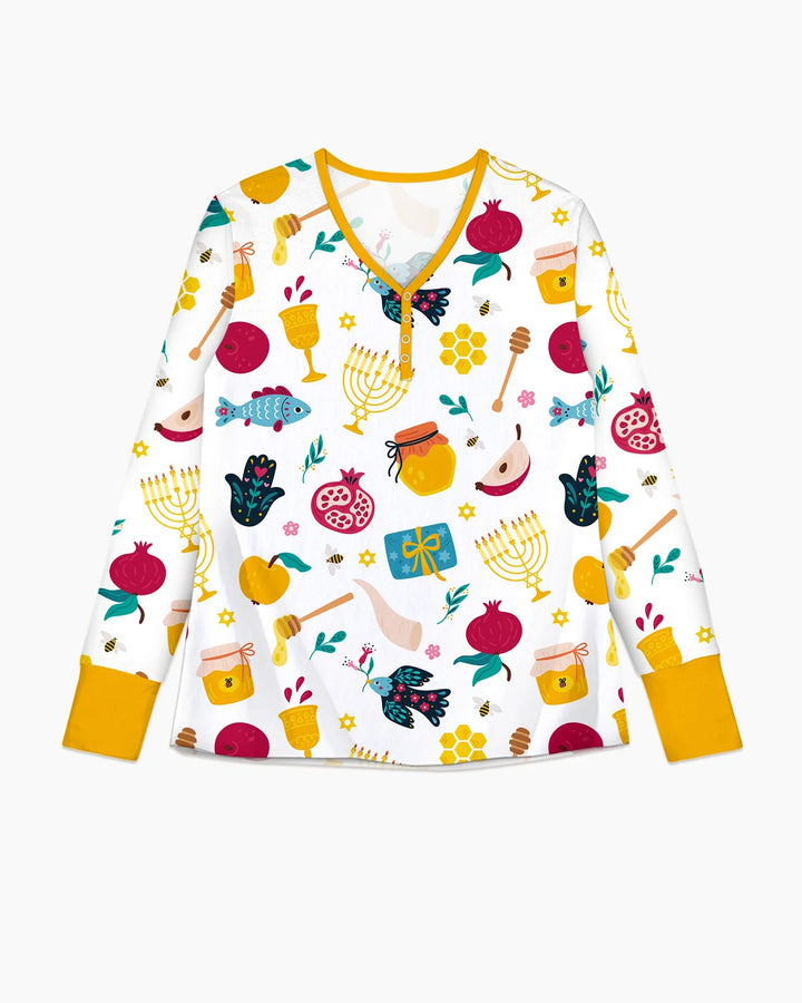 Vorlage Bambus Damen Pyjama Set