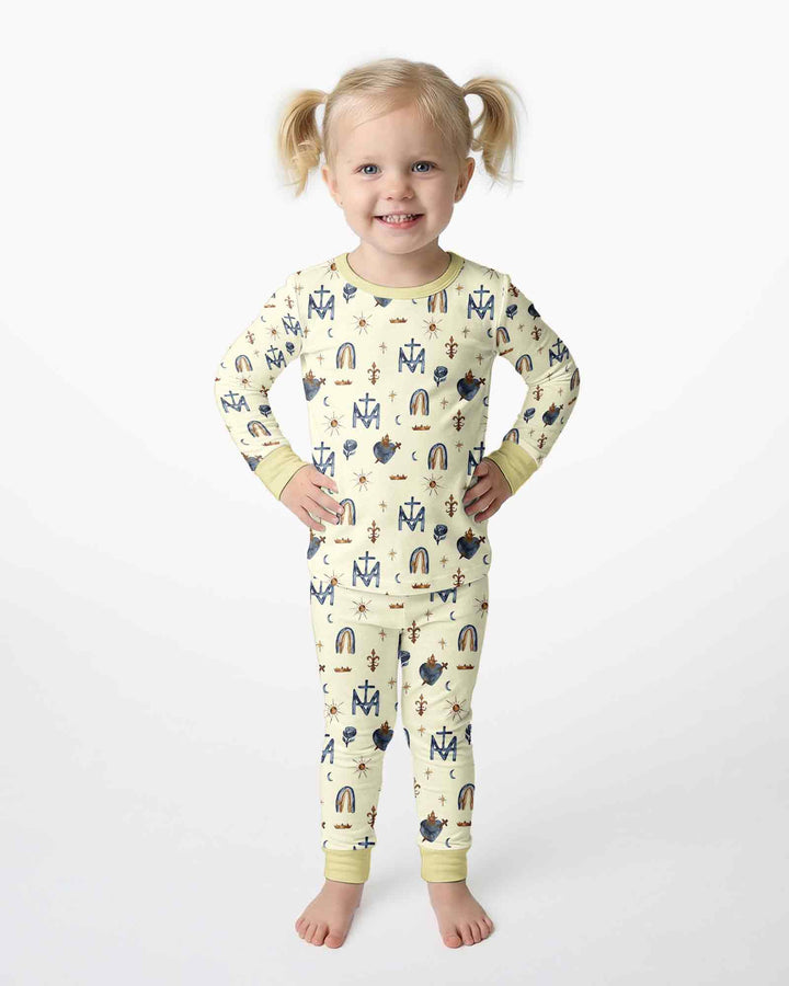Immaculate Heart Bamboo Two Piece Long Sleeve Pajama Set