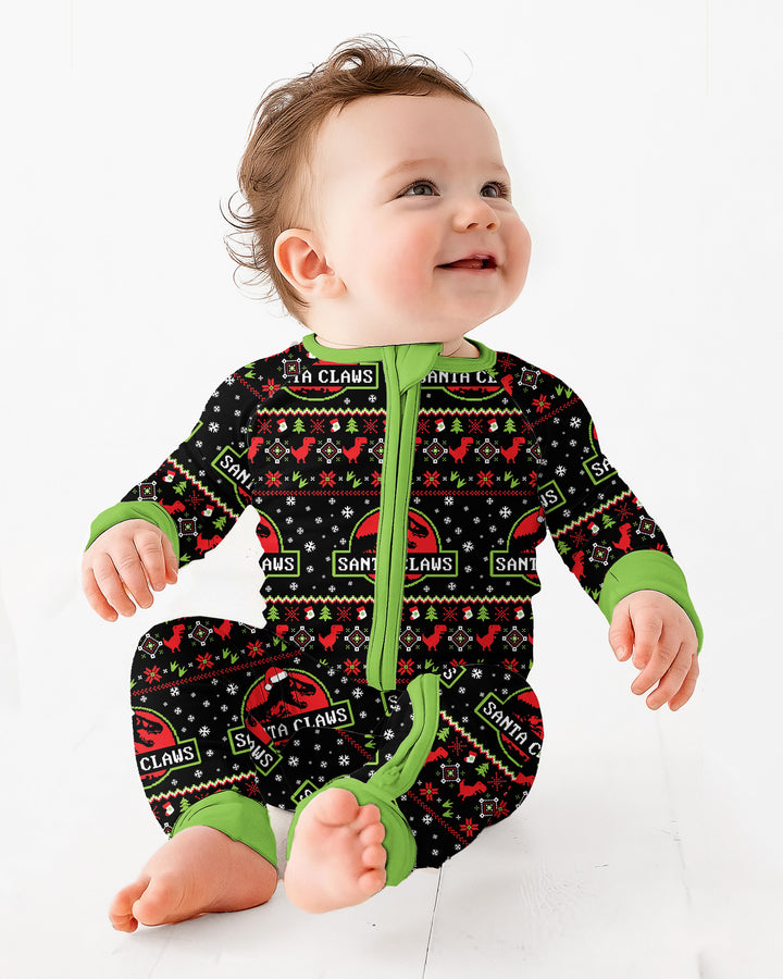 Santa Claws Christmas Bamboo Convertible Zippy
