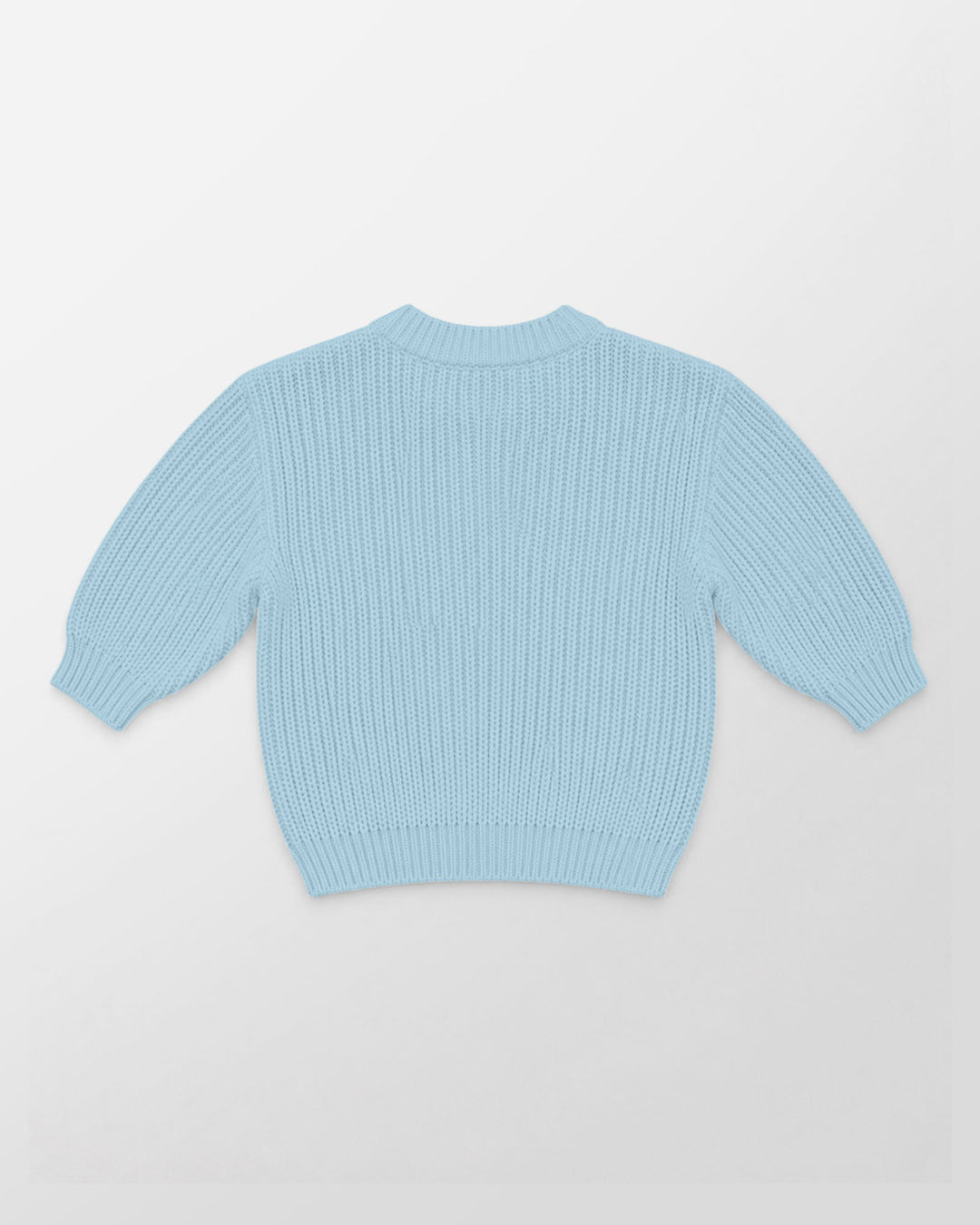 Embroidered Baby Name Bamboo Knit Sweater Bubble