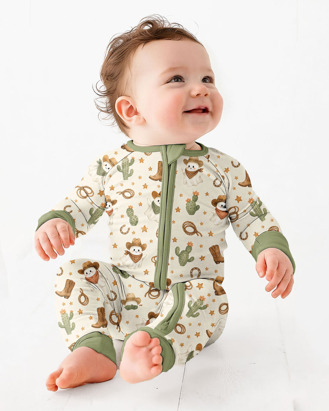 Gerippte Babykleidung mit individuellem Foto - Weich &amp; Skizzenhaft
