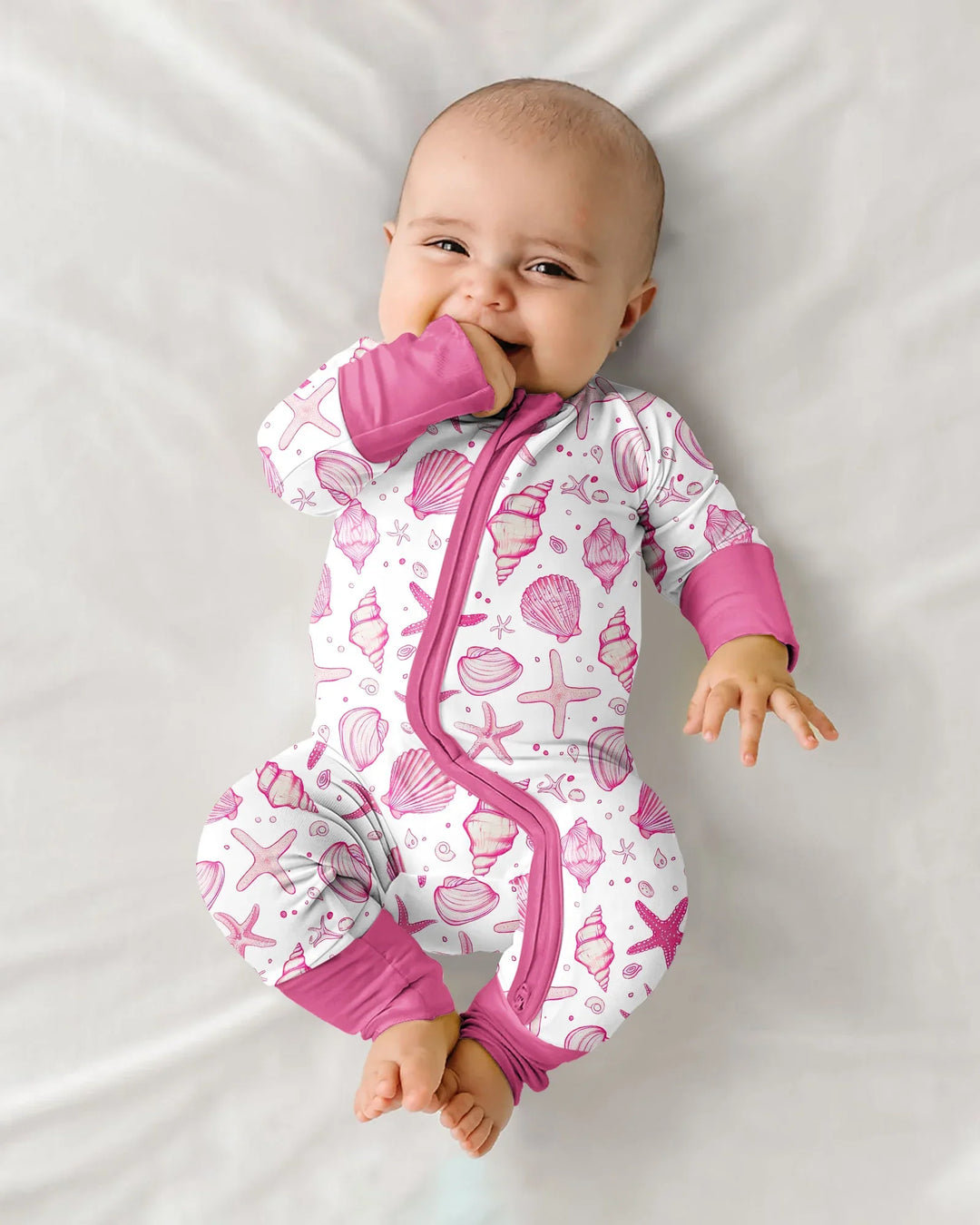 Coastal Charm Family Matching Bamboo Convertible Zippy