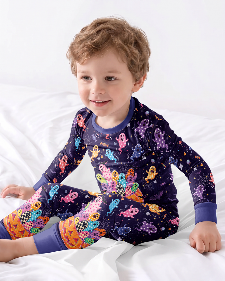 Stay Spooky Bamboo Two Piece Long Sleeve Pajama Set