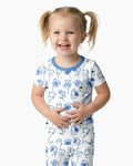 Mary's Garden Bamboo Two Piece Short Sleeve Pajama Set
