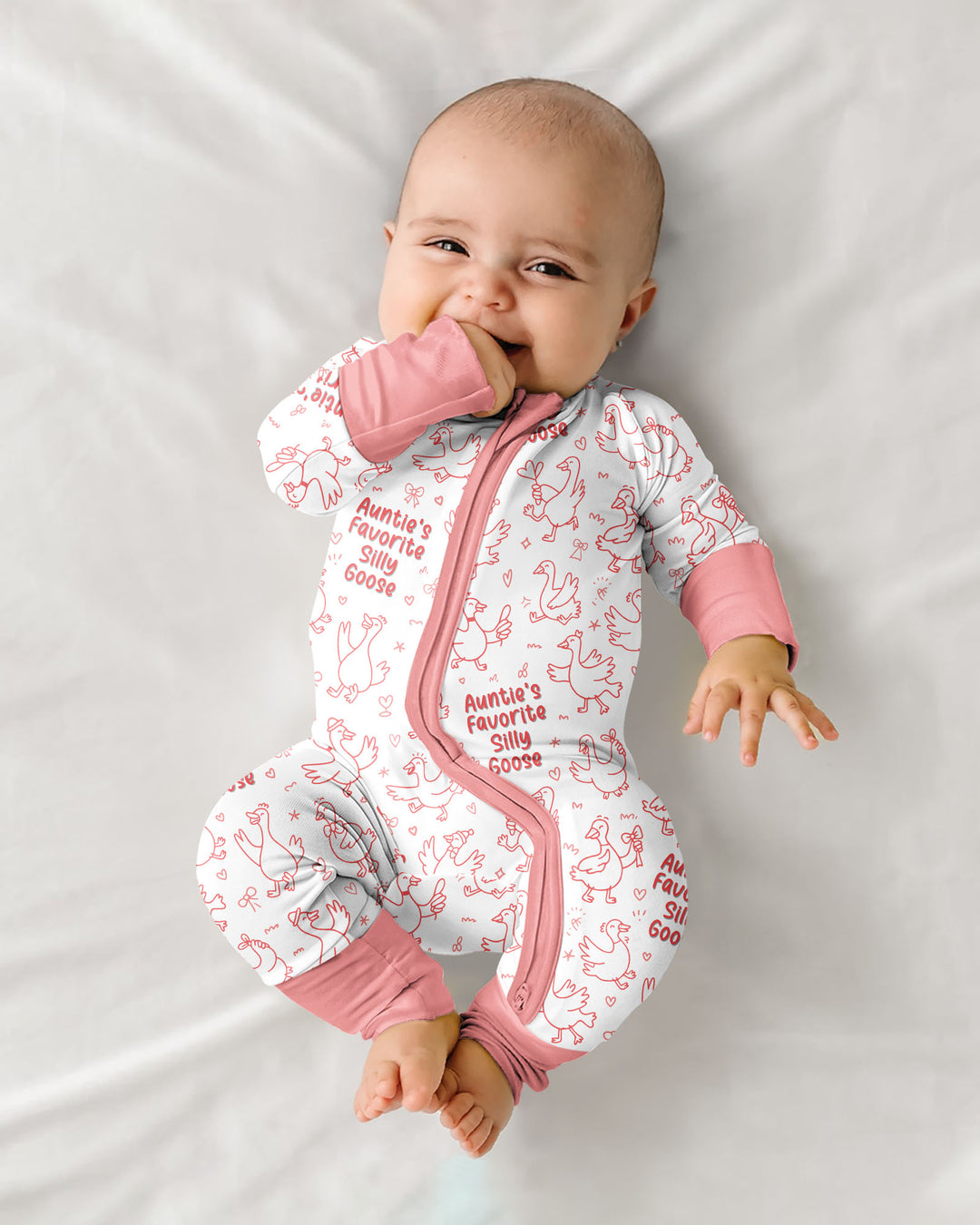 Auntie's Favorite Silly Goose Bamboo Convertible Zippy
