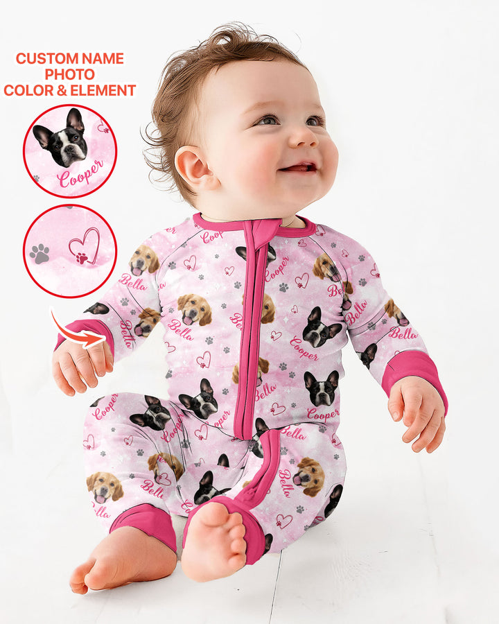 Personalized Family Matching Bamboo Convertible Zippy