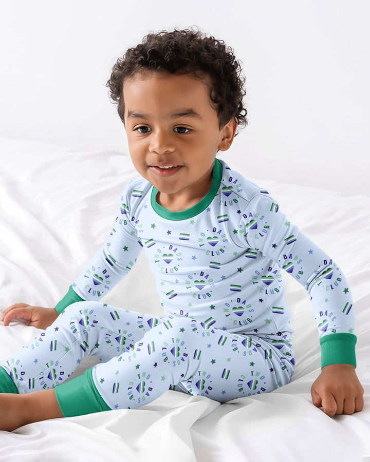 Love Makes Family Bamboo Two Piece Long Sleeve Pajama Set