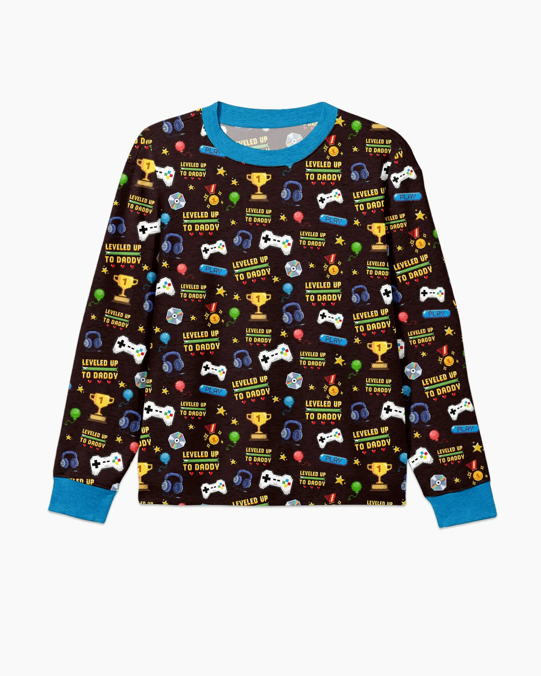 Leveled Up Daddy & Me Matching Bamboo Men's Pajama Set