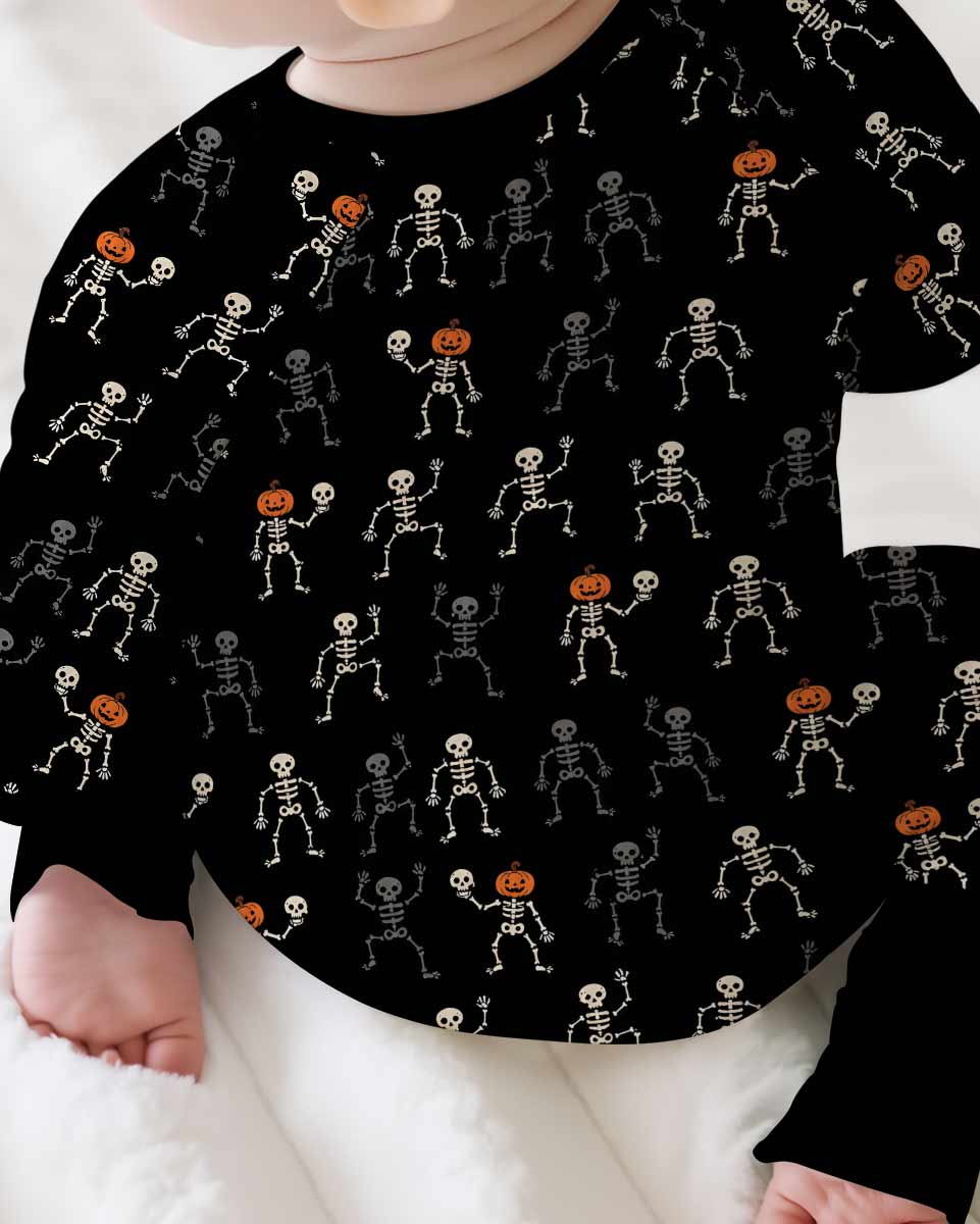 Halloween Dancing Skeleton Bamboo Convertible Zippy
