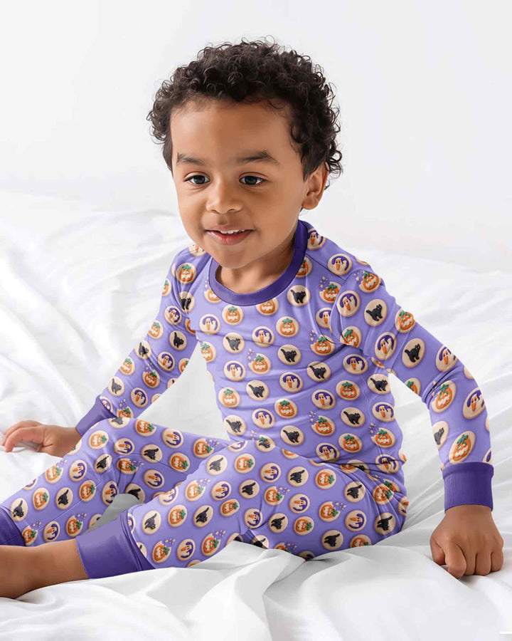Spooky Sugar Cookie Bamboo Two Piece Long Sleeve Pajama Set