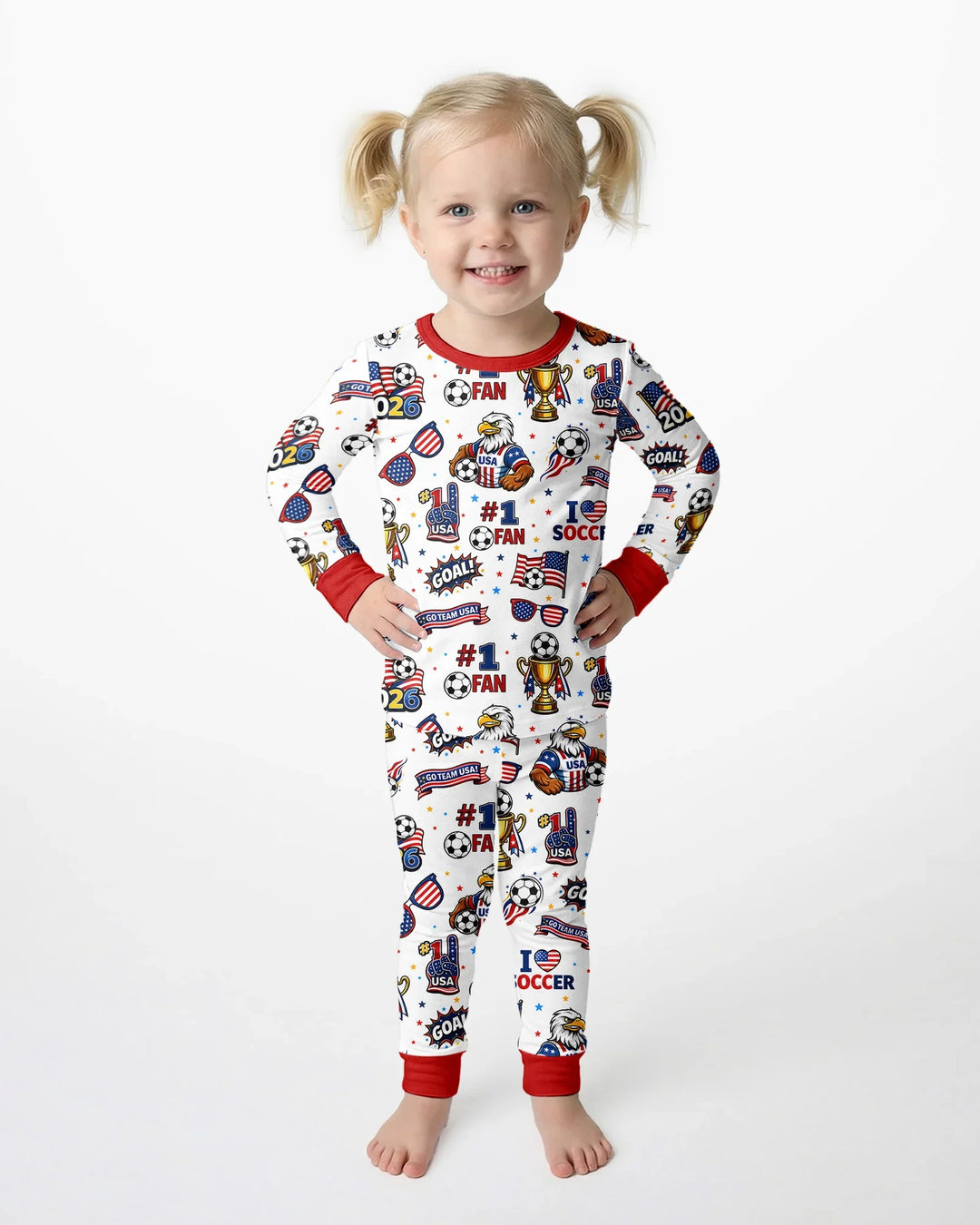 Conjunto de pijama de dos piezas de bambú de manga larga