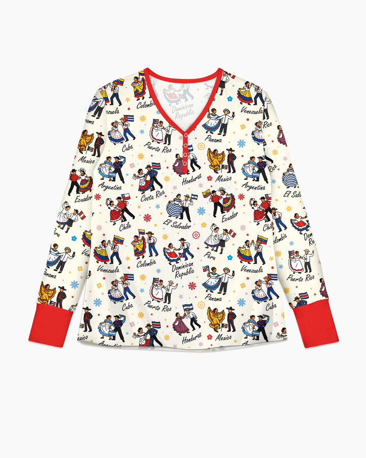 Pijama de bambú personalizado para mujer All About That Base