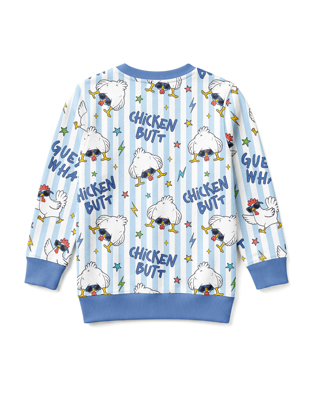 Guess What Chicken Butt! Bamboo Crewneck Sweatshirt