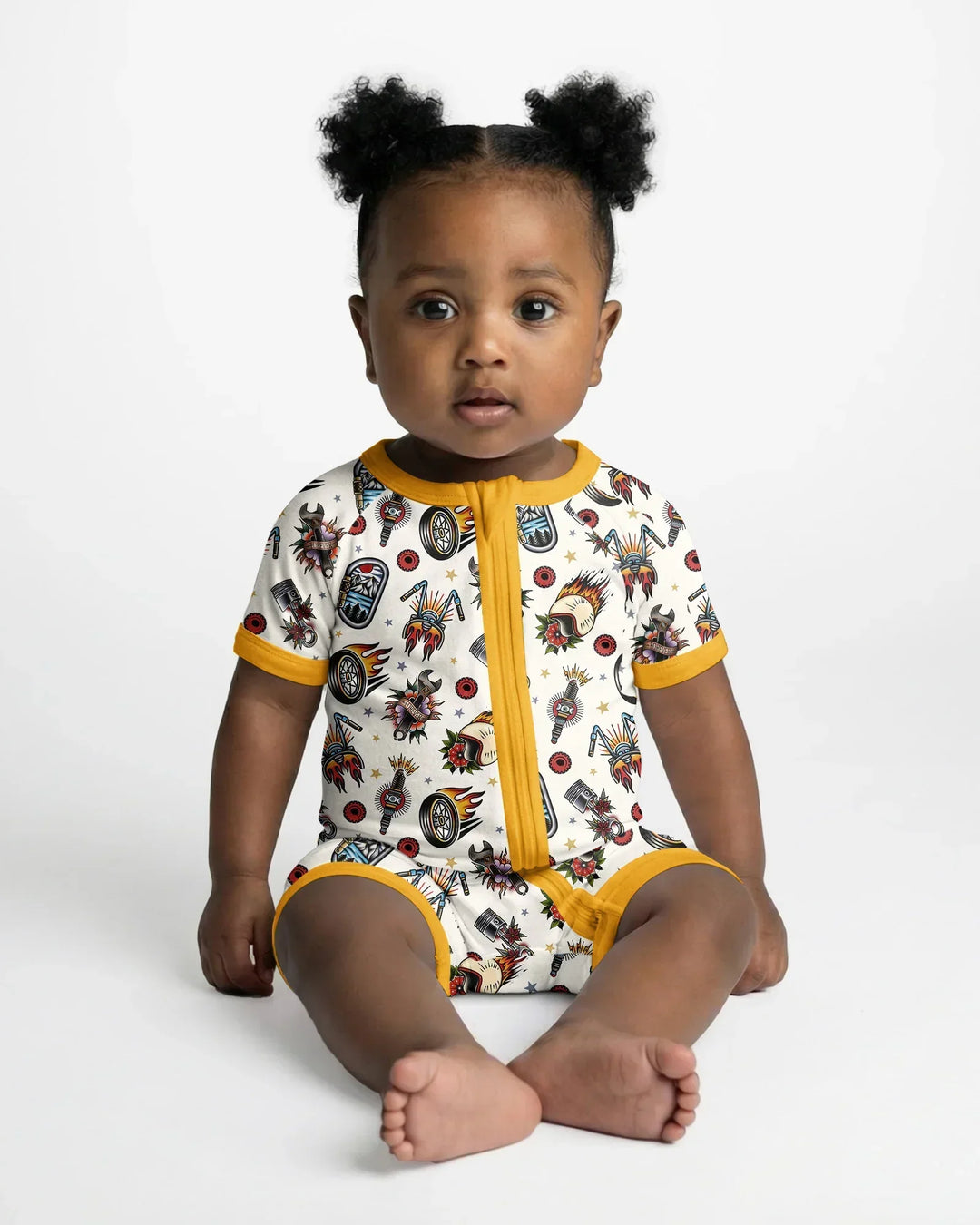 Born to Ride Together Family Matching Bamboo Shorty Zippy