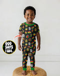 God Says I Am Juneteenth Blessings Bamboo Two Piece Short Sleeve Pajama Set