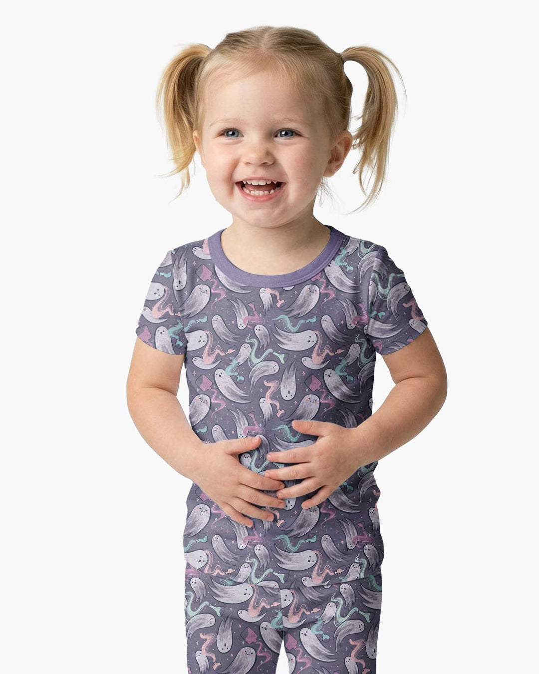 Whimsical Spirits Bamboo Two Piece Short Sleeve Pajama Set