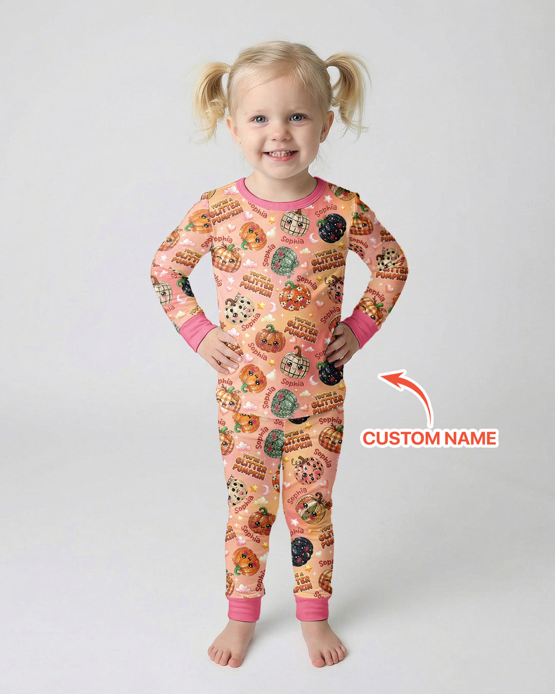 Conjunto de pijama de dos piezas de bambú con mangas largas, plantilla PERSONALIZADA