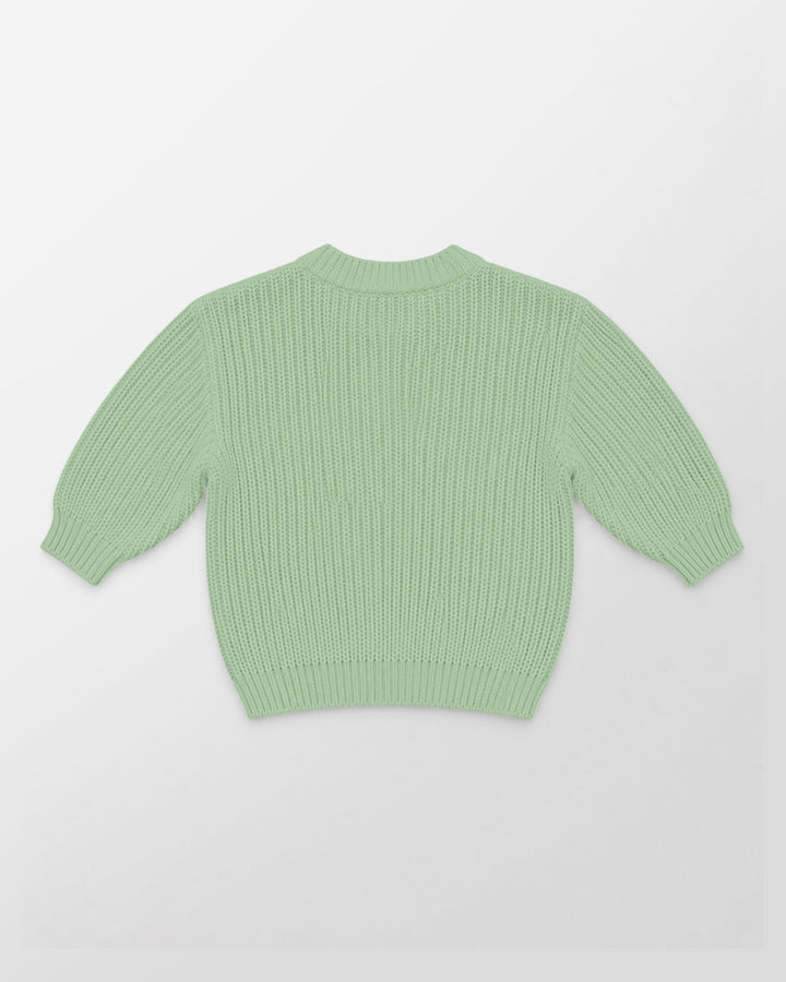 Happy Halloween Embroidered Baby Name Bamboo Knit Sweater Bubble