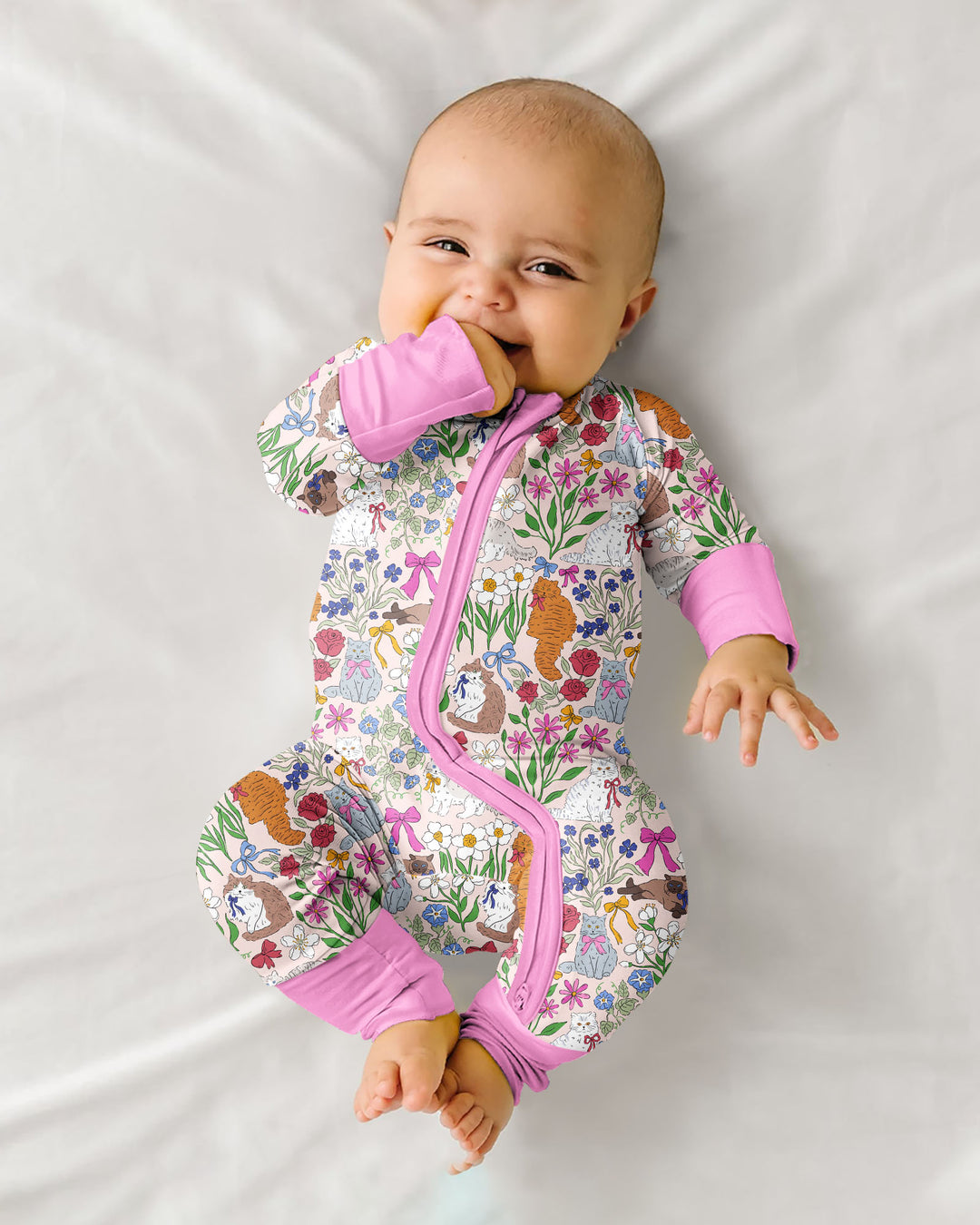 Gerippte Babykleidung mit individuellem Foto - Weich &amp; Skizzenhaft