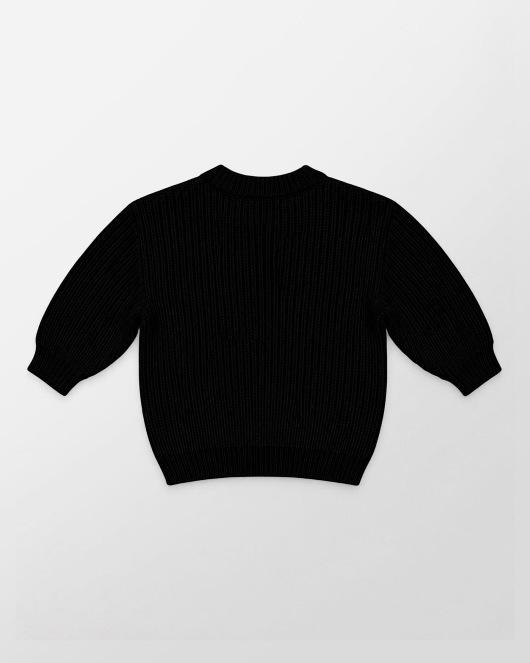 Embroidered Baby Name Bamboo Knit Sweater Bubble