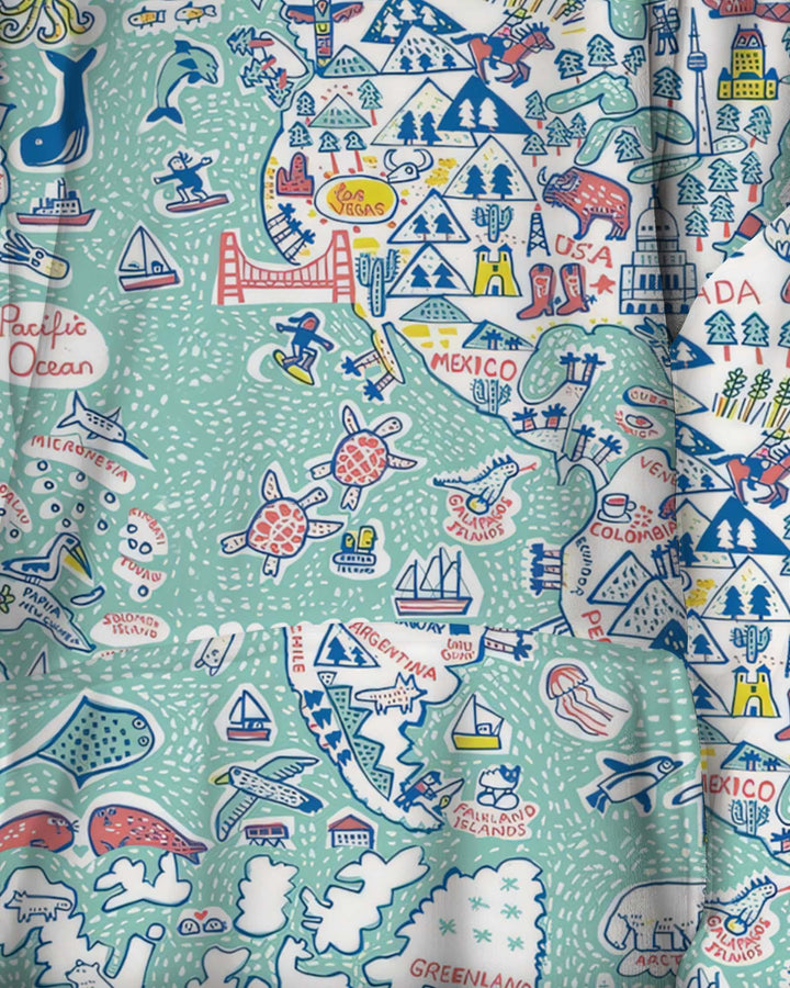 Hello World Wonders Bamboo Blanket Hoodie
