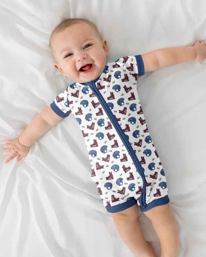 Hockey - Pucks & Gear Bamboo Shorty Zippy