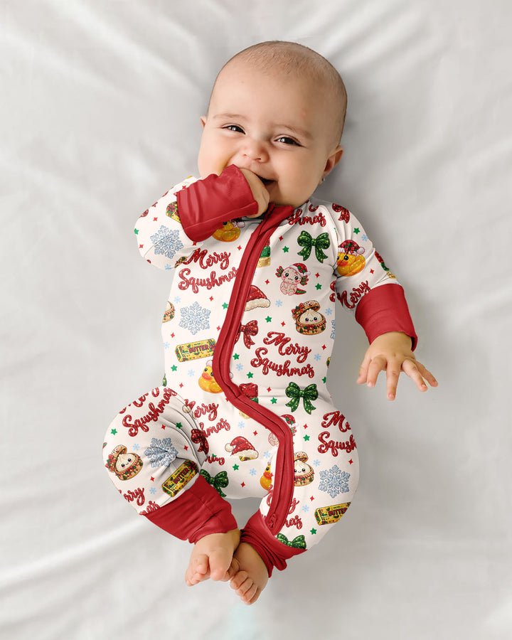 Merry Squishmas Bamboo Convertible Zippy