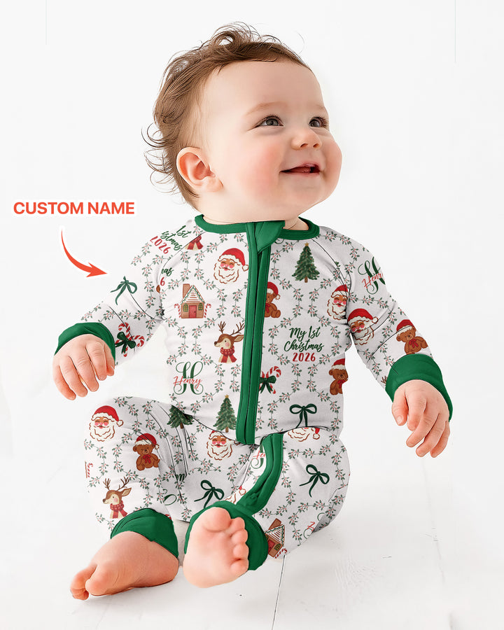 Gerippte Babykleidung mit individuellem Foto - Weich &amp; Skizzenhaft