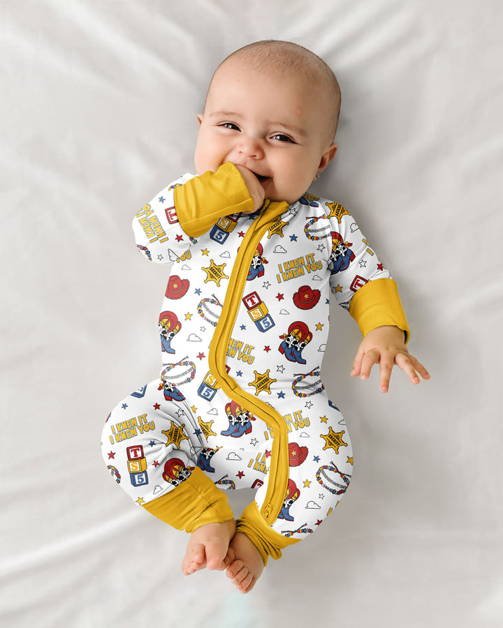 Little Cowgirl Bamboo Convertible Zippy