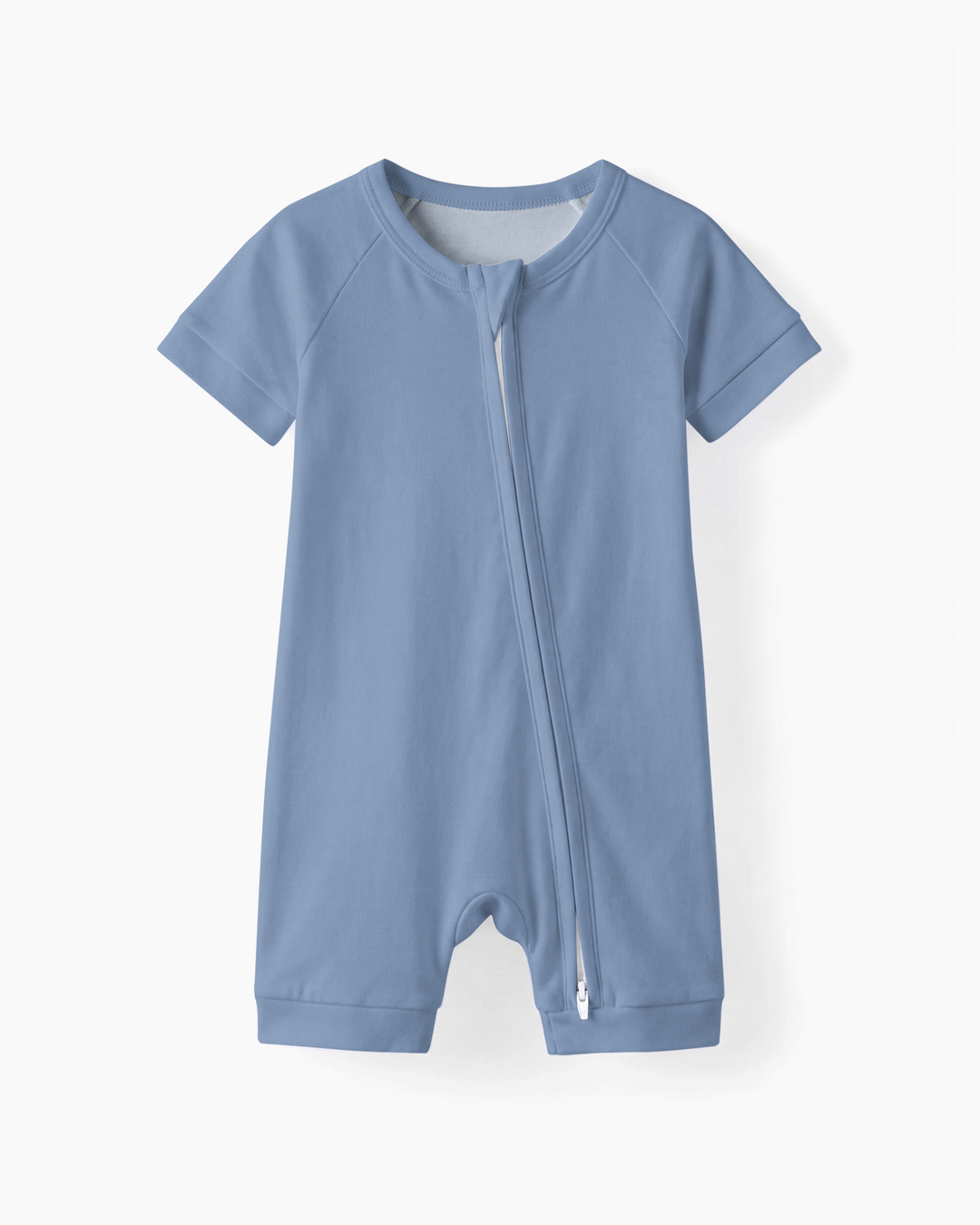Solid Color Bamboo Shorty Zippy