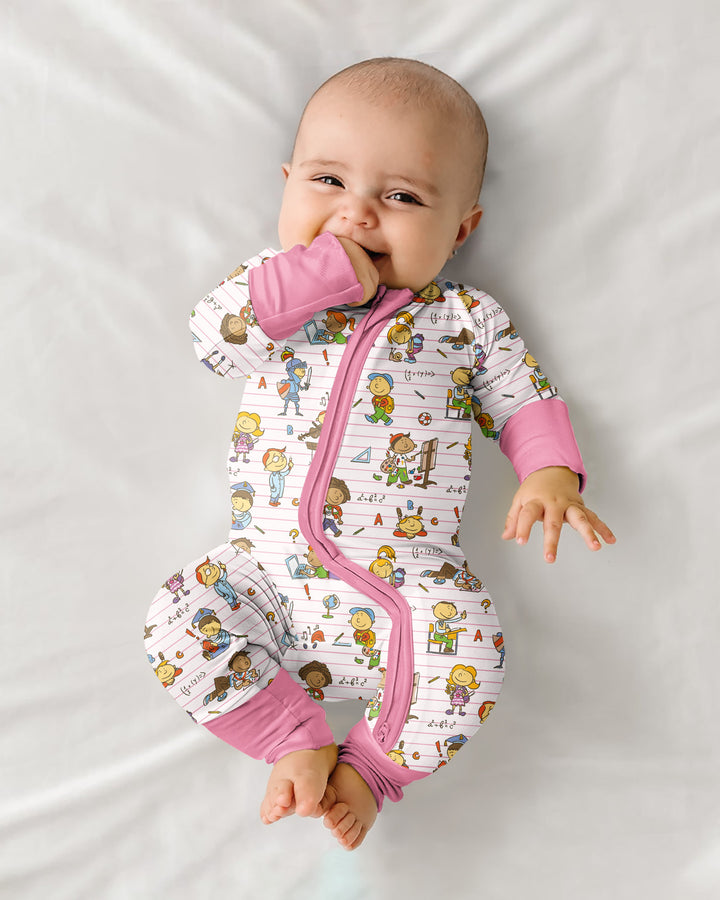 Gerippte Babykleidung mit individuellem Foto - Weich &amp; Skizzenhaft