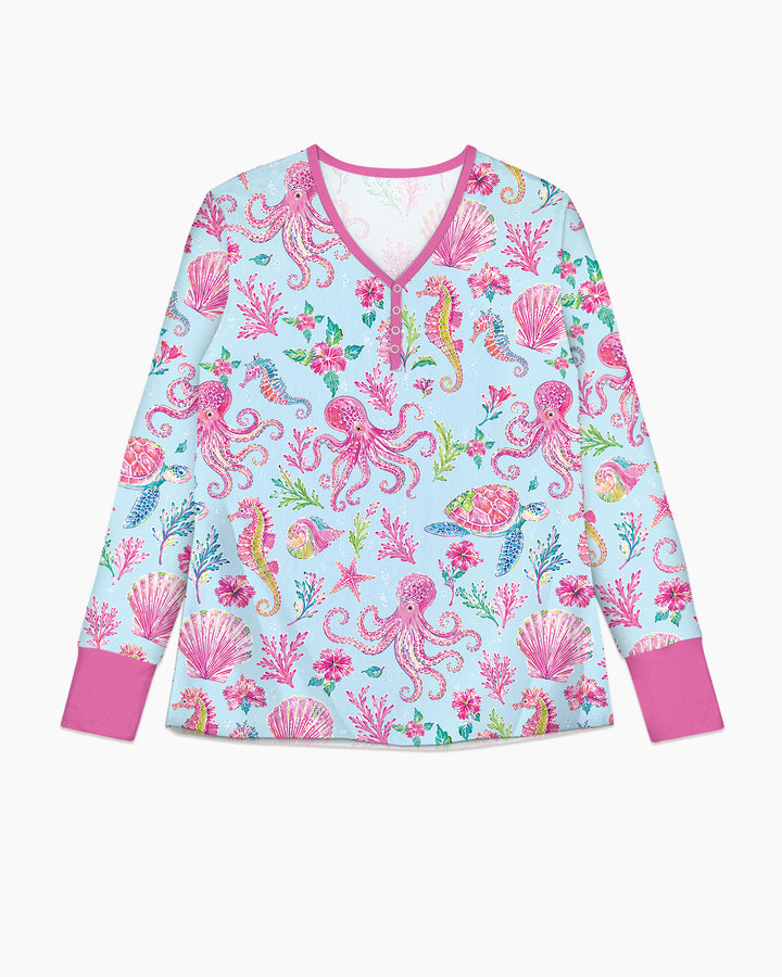 Preppy Palm Beach Bamboo Women Pajama Set