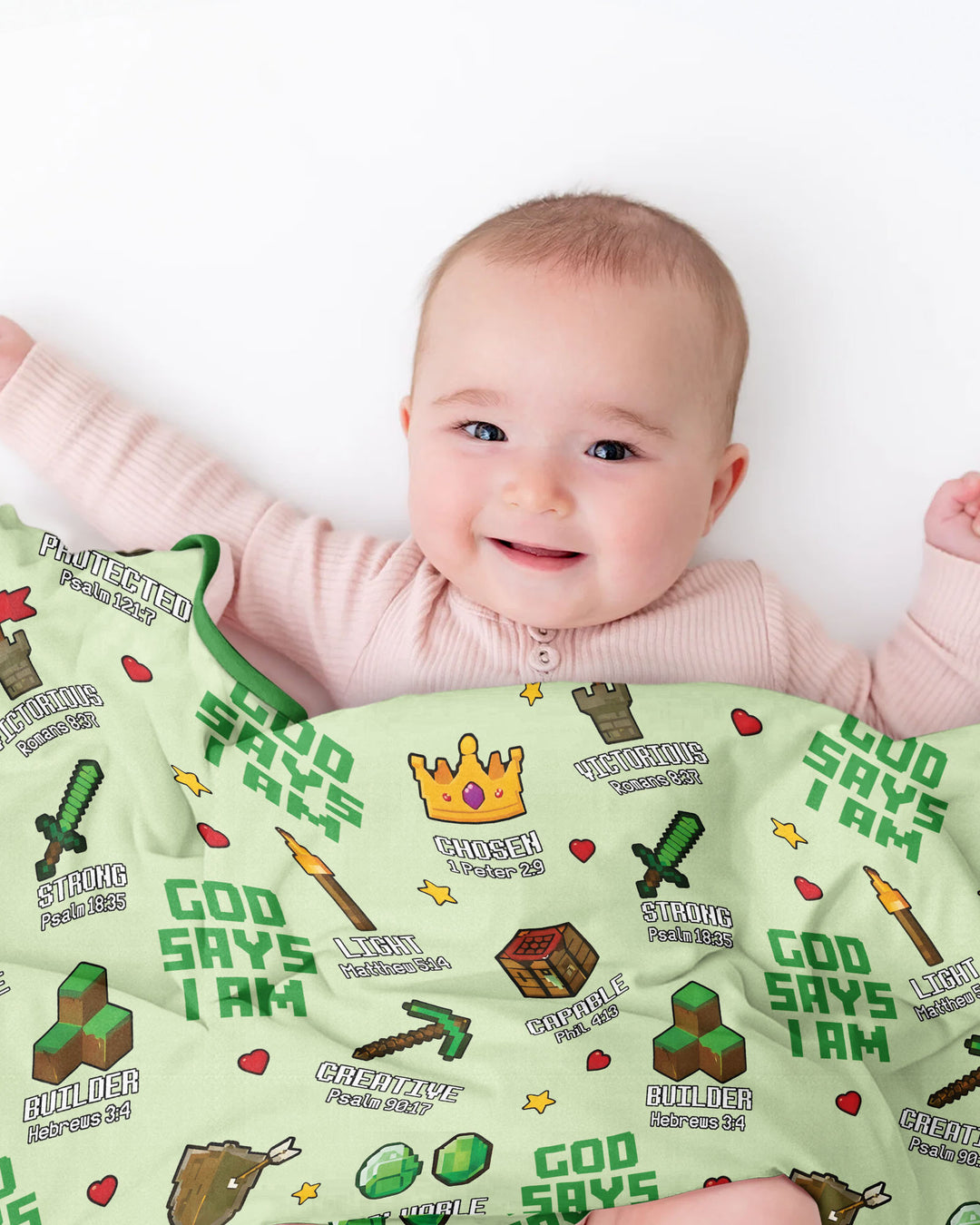 Christian Gamer Bamboo Blanket