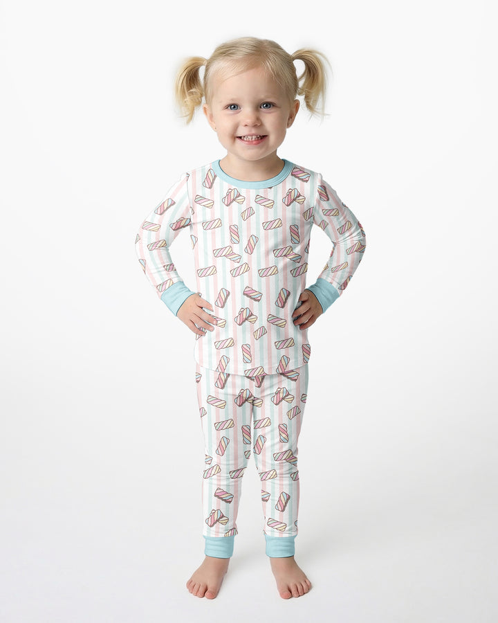 Marshmallow Magic Bamboo Two Piece Long Sleeve Pajama Set