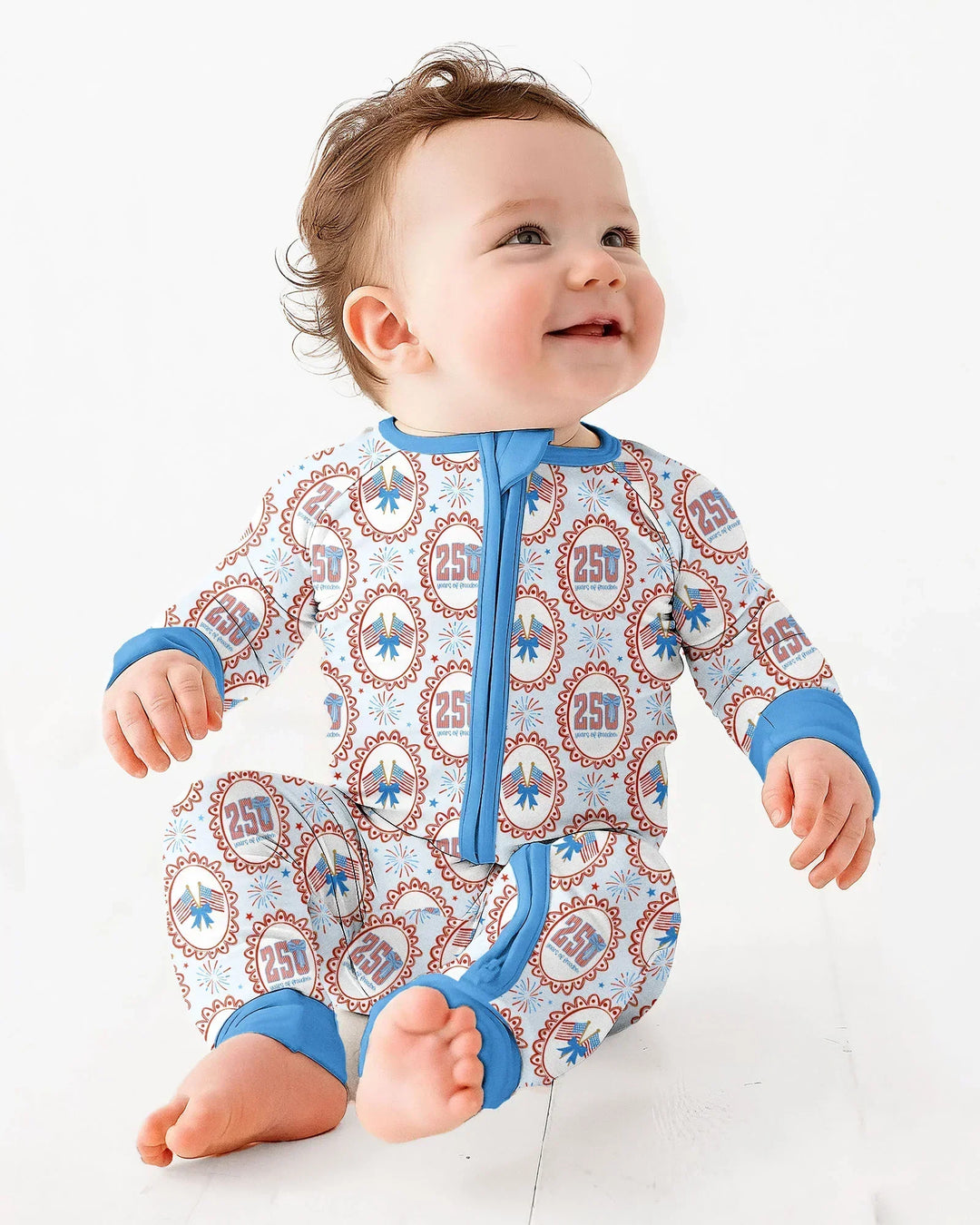 Gerippte Babykleidung mit individuellem Foto - Weich &amp; Skizzenhaft