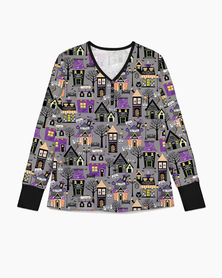 Halloween Hometown Bamboo Women Pajama Set