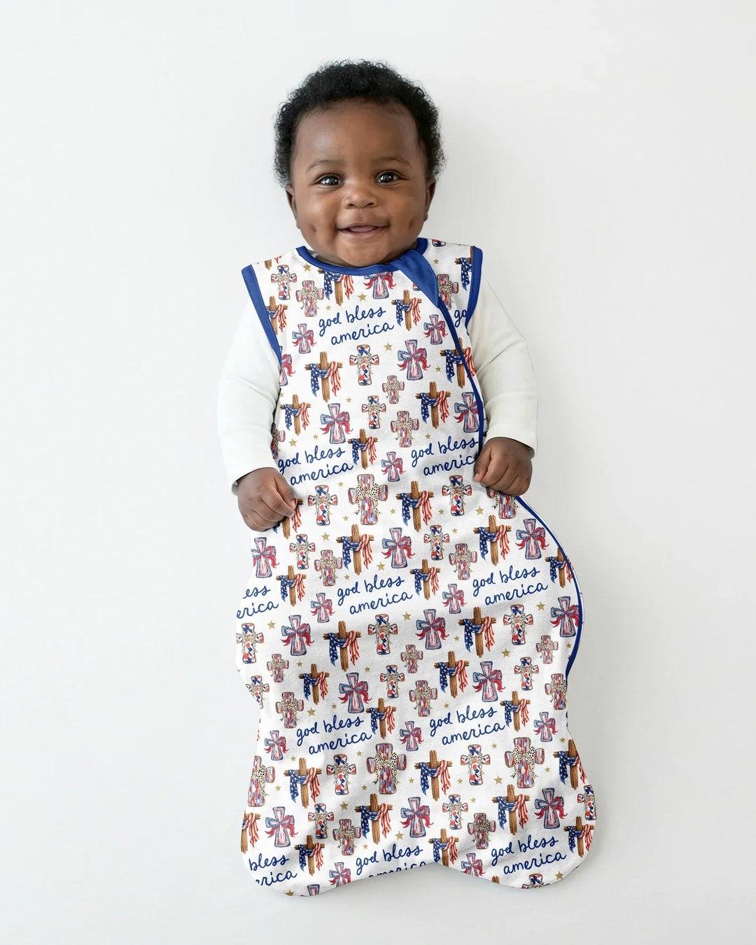God Bless America Family Matching Bamboo Sleep Bag