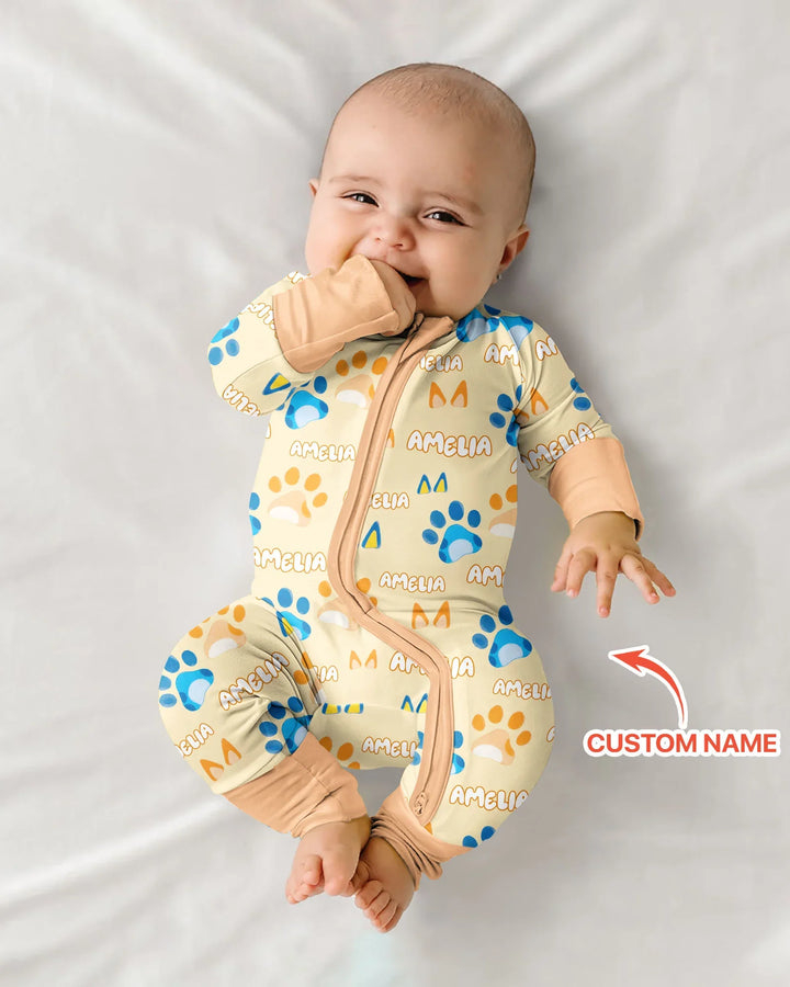 Gerippte Babykleidung mit individuellem Foto - Weich &amp; Skizzenhaft