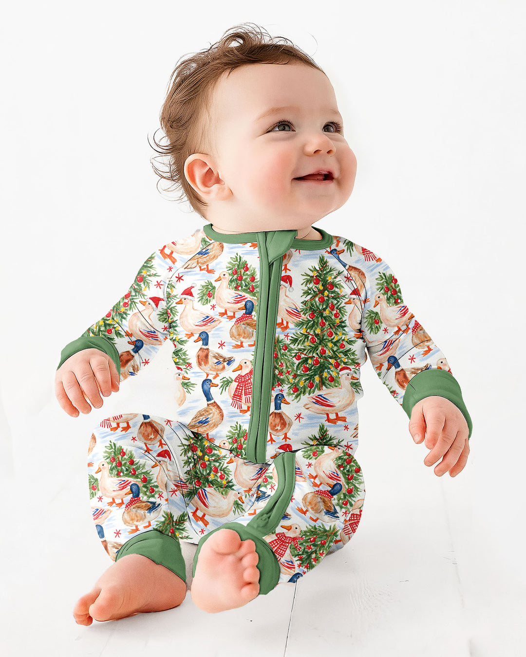 Christmas and Duck Bamboo Convertible Zippy